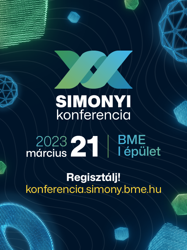 XX. Simonyi Konferencia flyer