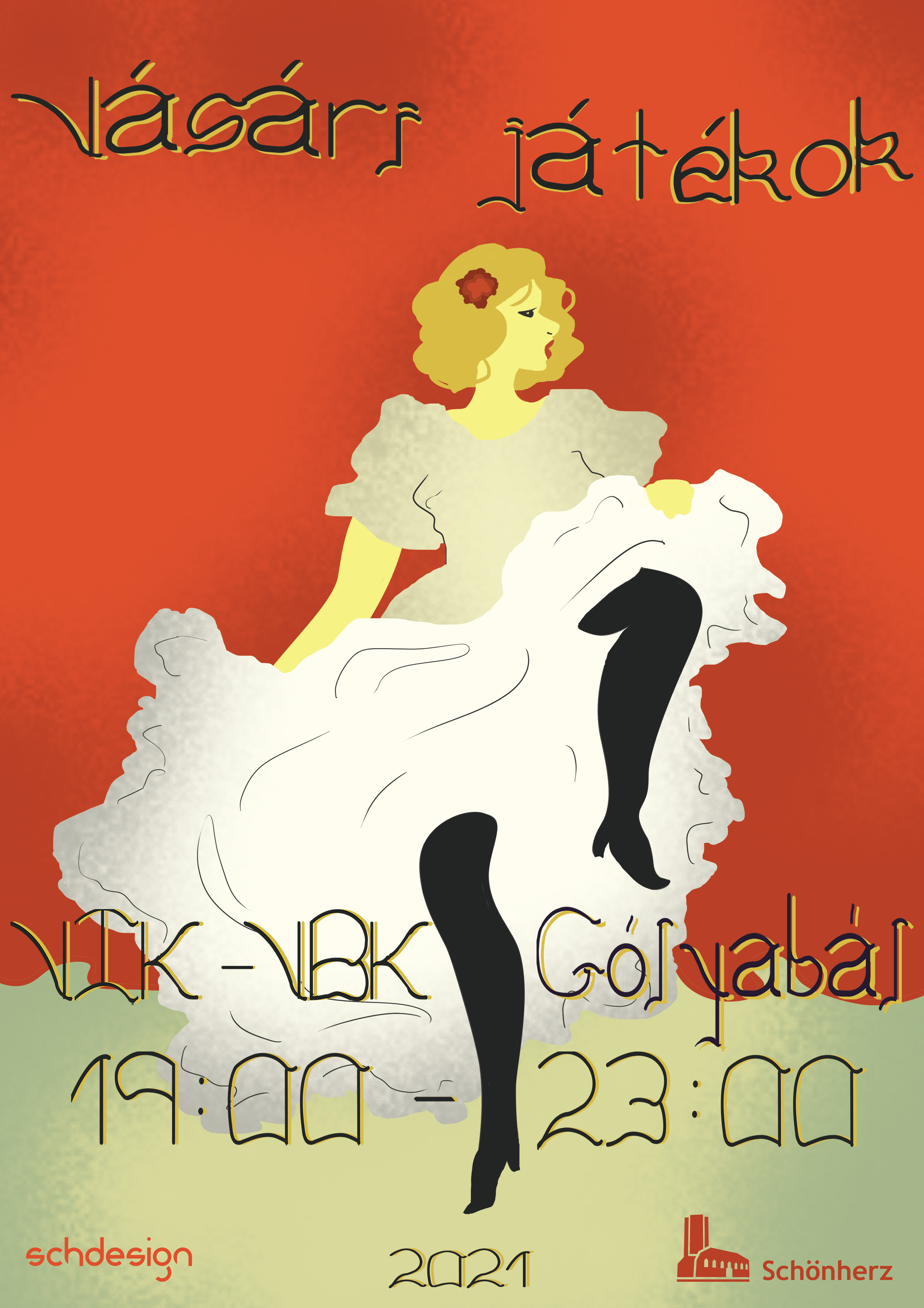 VIK-VBK Gólyabál plakát